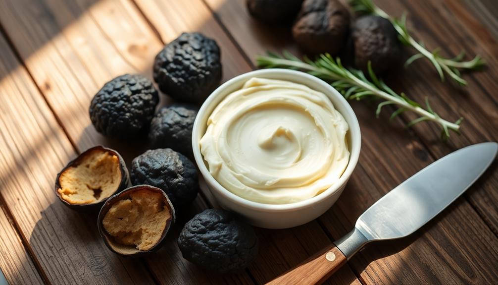 truffle infused creamy spread