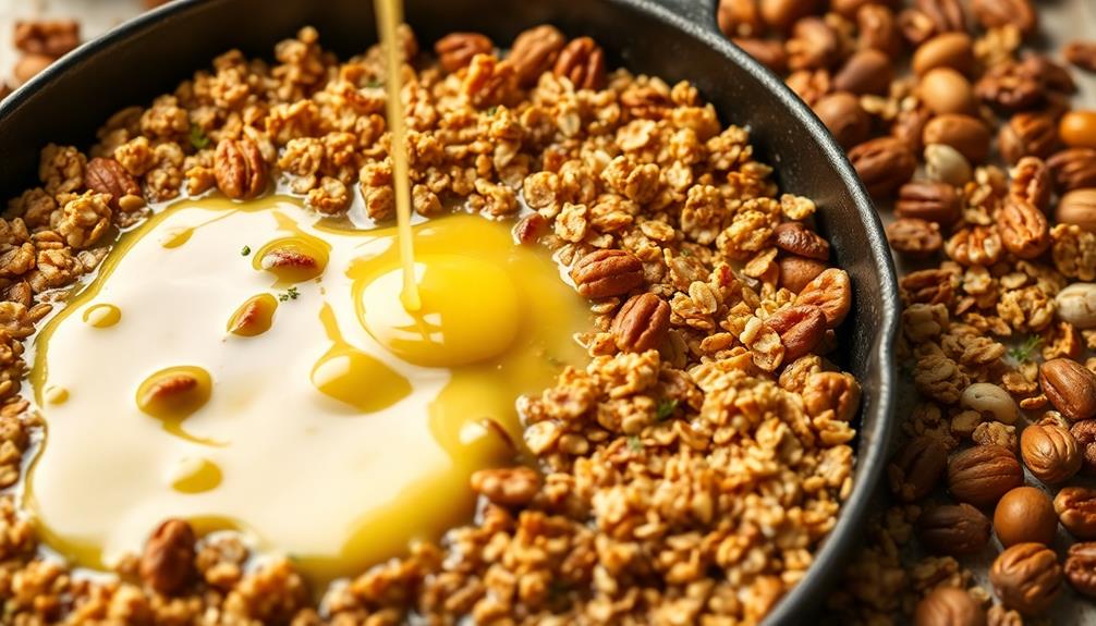 unexpectedly addictive butter granola