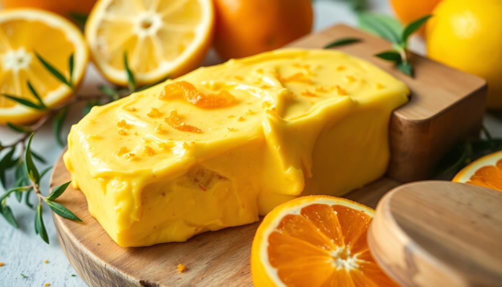 zesty citrus infused butter