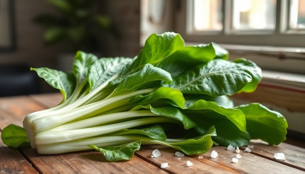 bok choy carb content analysis