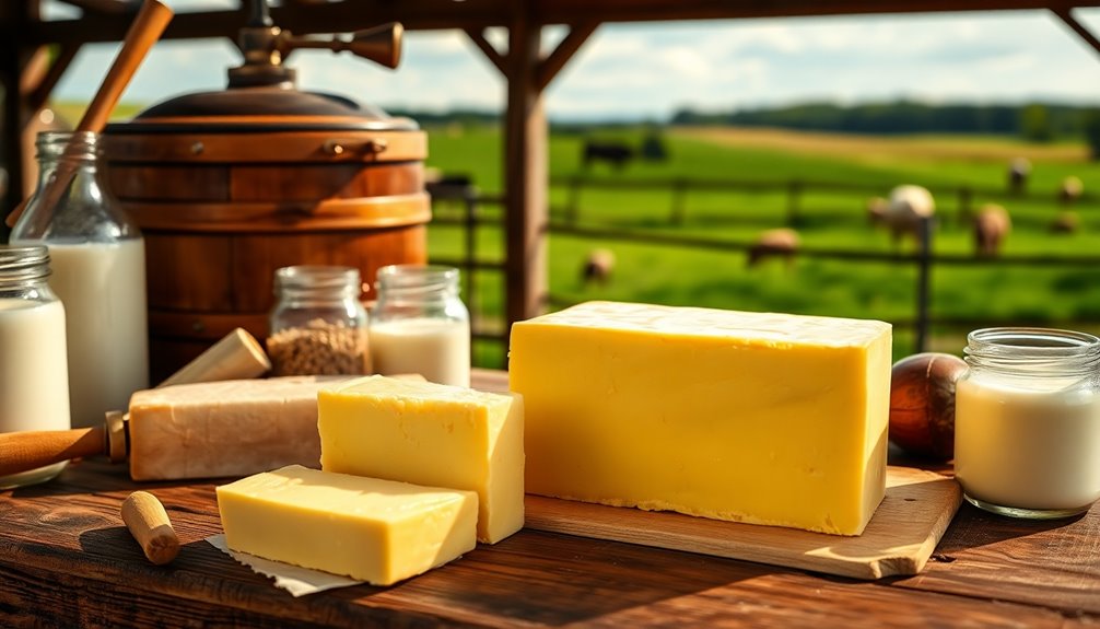 butter making and preservation