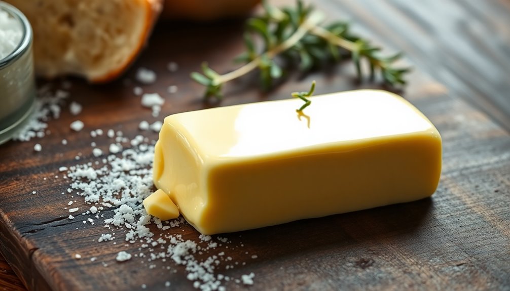 butter nutritional composition details