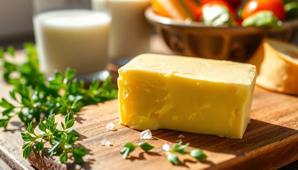 butter s nutritional composition details