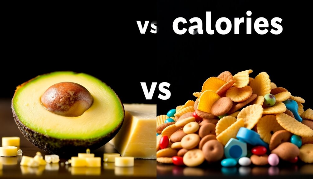 calories determine weight gain