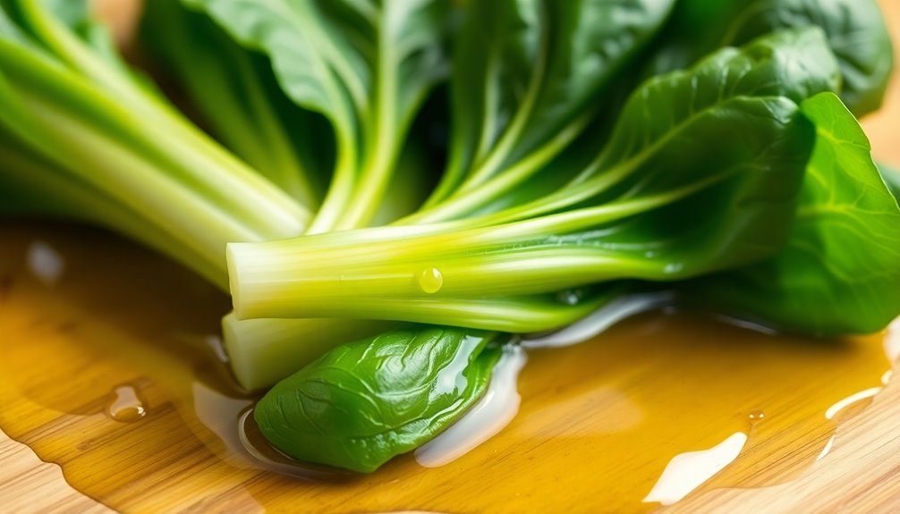 cooking baby bok choy