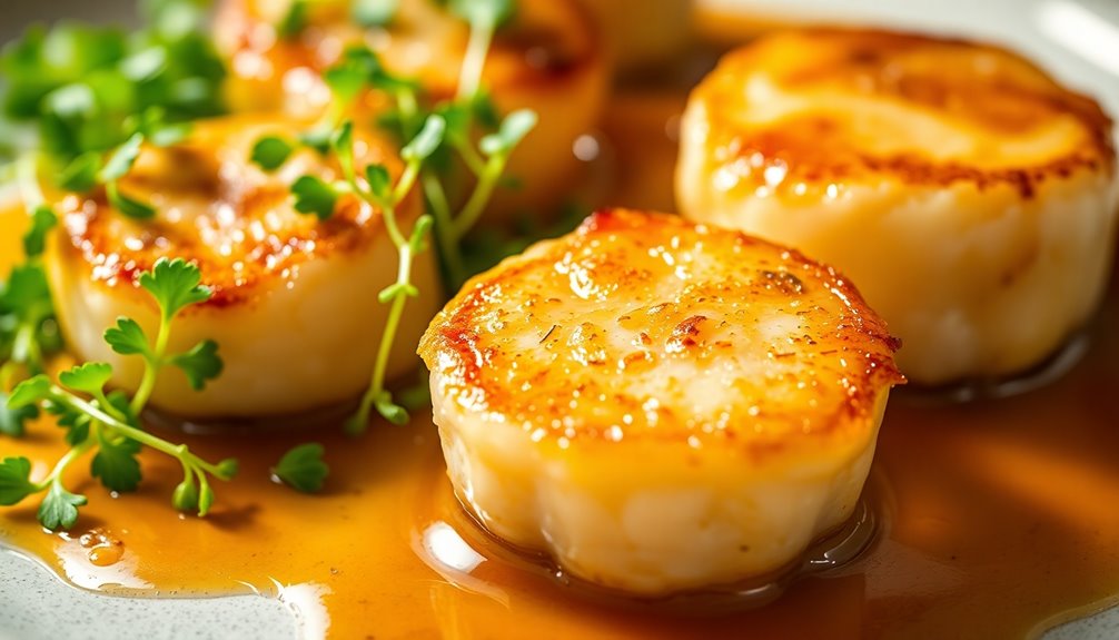 easy pan fried scallops