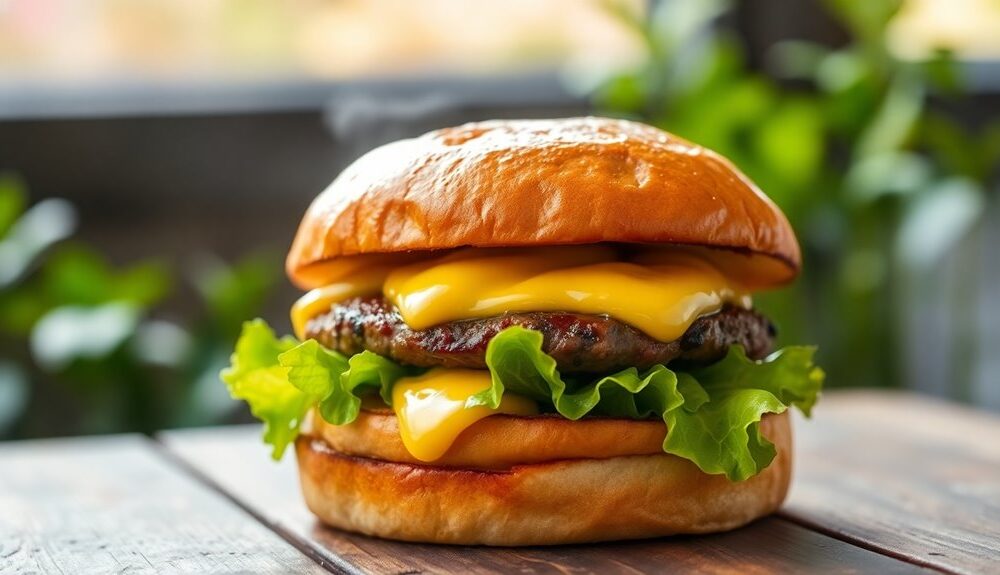 indulge in buttery burgers