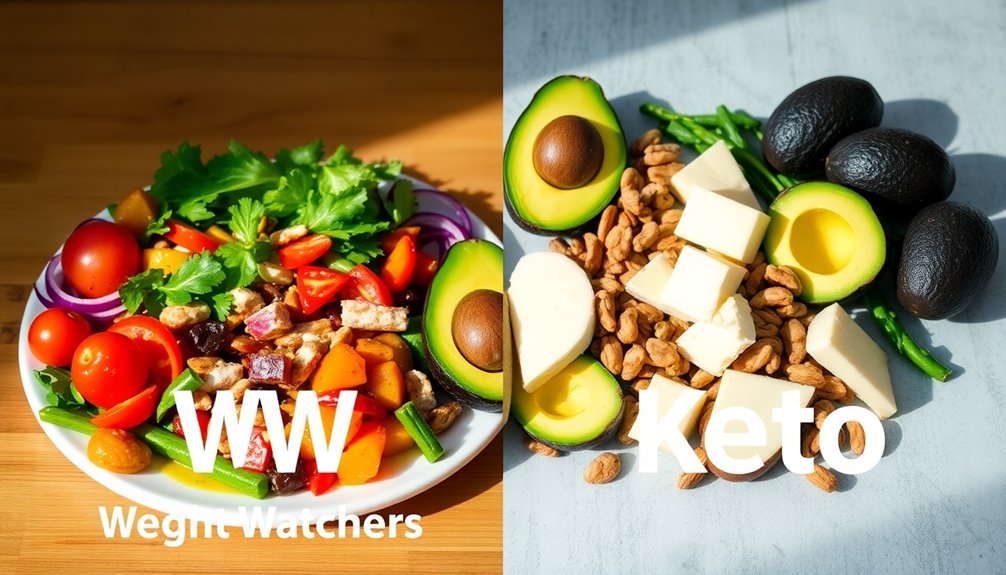 keto diet low carb focus