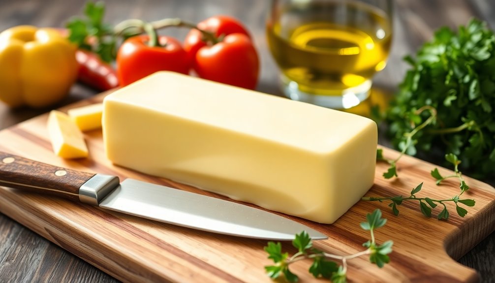 nutritional composition of butter