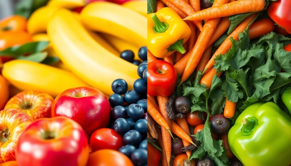 nutritional variations among foods