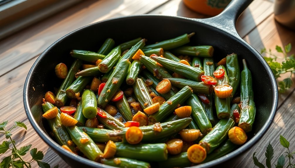 okra saut recipe delight