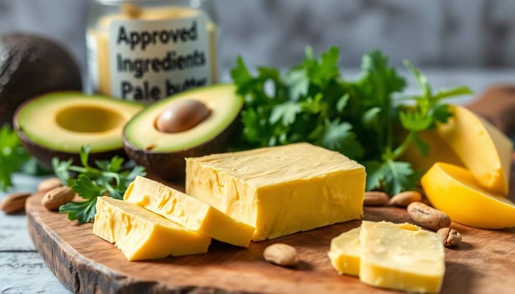 paleo approved butter ingredients list