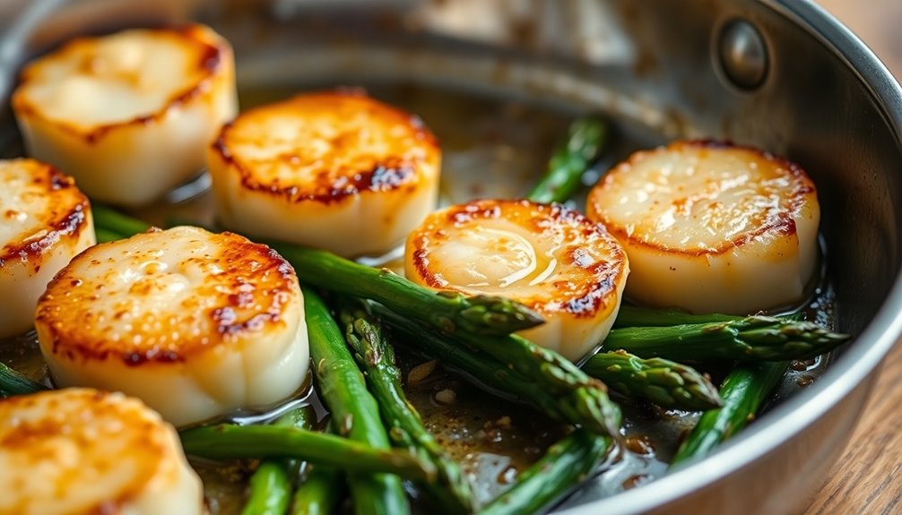 perfectly seared scallop technique