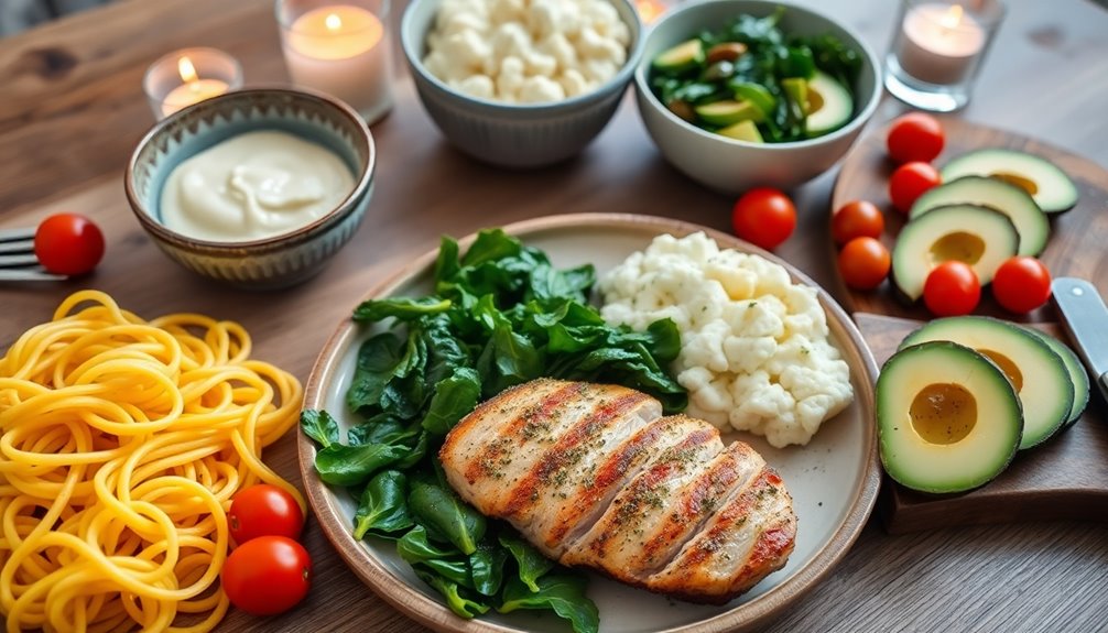simple low carb meal suggestions
