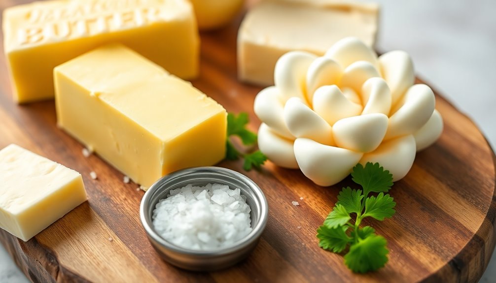 varieties and uses of butter