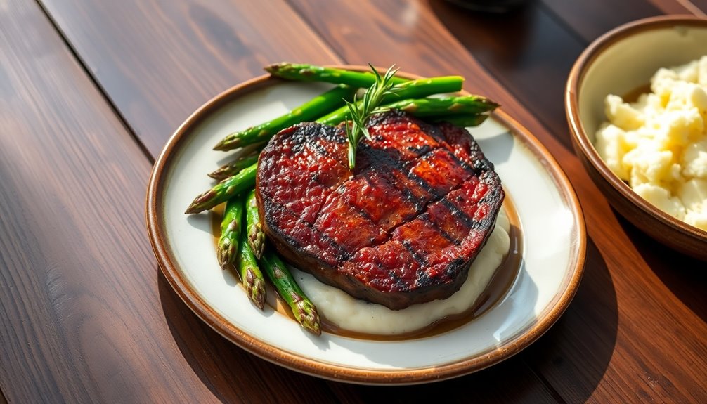 variety of beef cuts