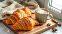 winter butter pastries baking