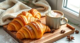 winter butter pastries baking