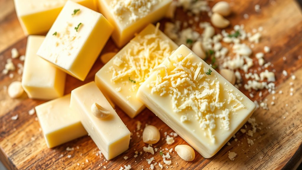 add cheese and spices