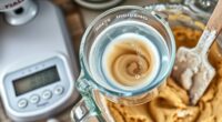 add water to lighten batter