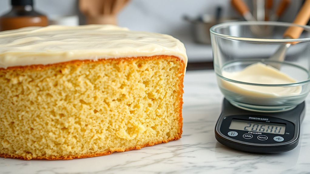 adjust flour liquid ratios carefully