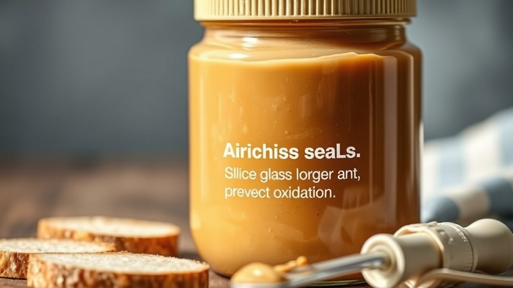 airtight sealing preserves freshness