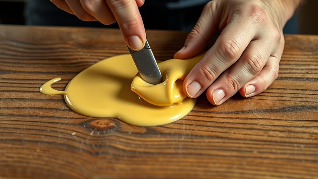 apply thin even layers