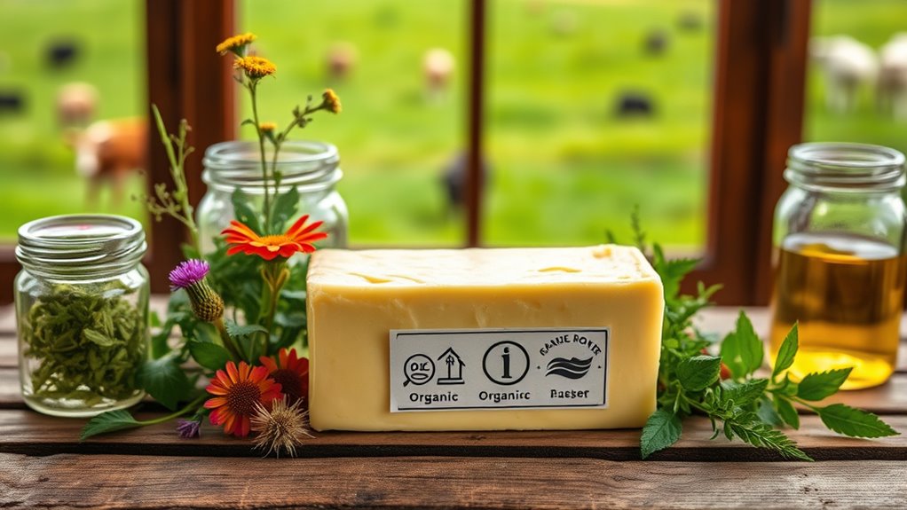 authentic organic butter traceability