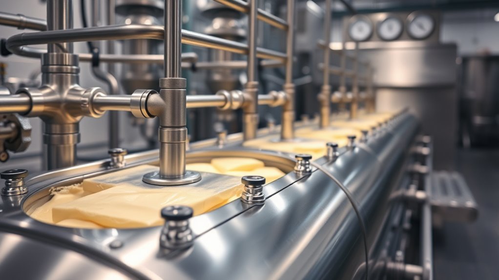 automated continuous butter production