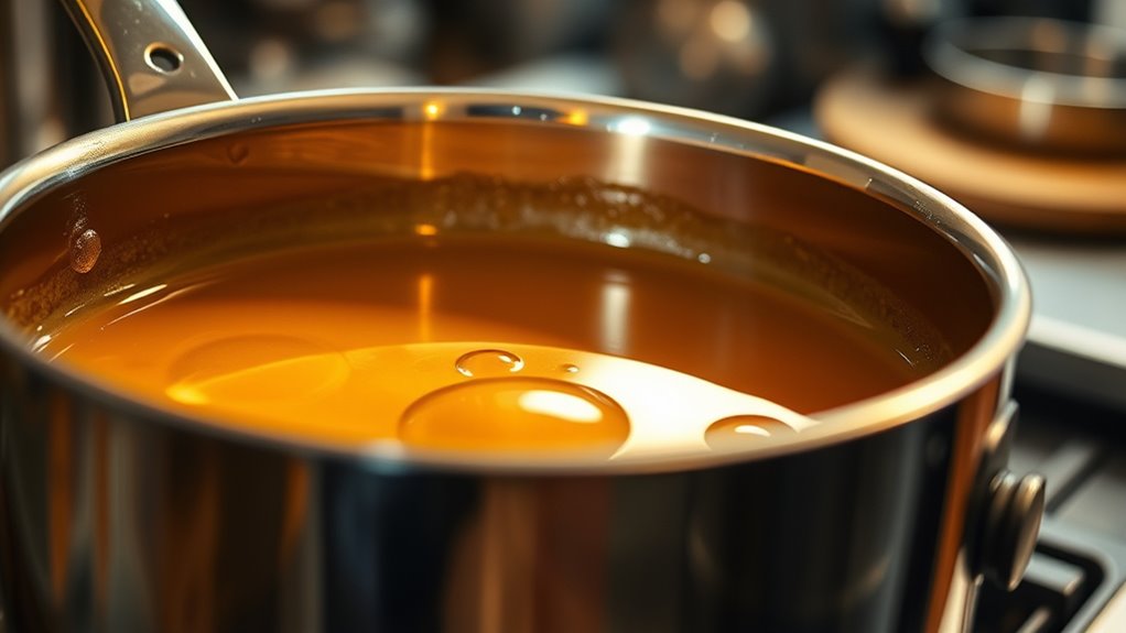avoid overheating and seasoning