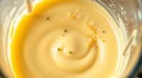 blender based bearnaise emulsification