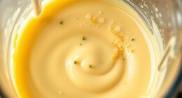 blender based bearnaise emulsification