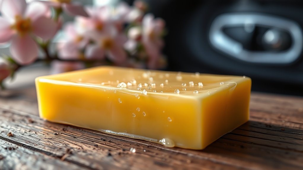 butter as pollen barrier