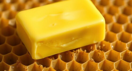 butter as pollen trap