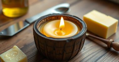 butter candle emergency light