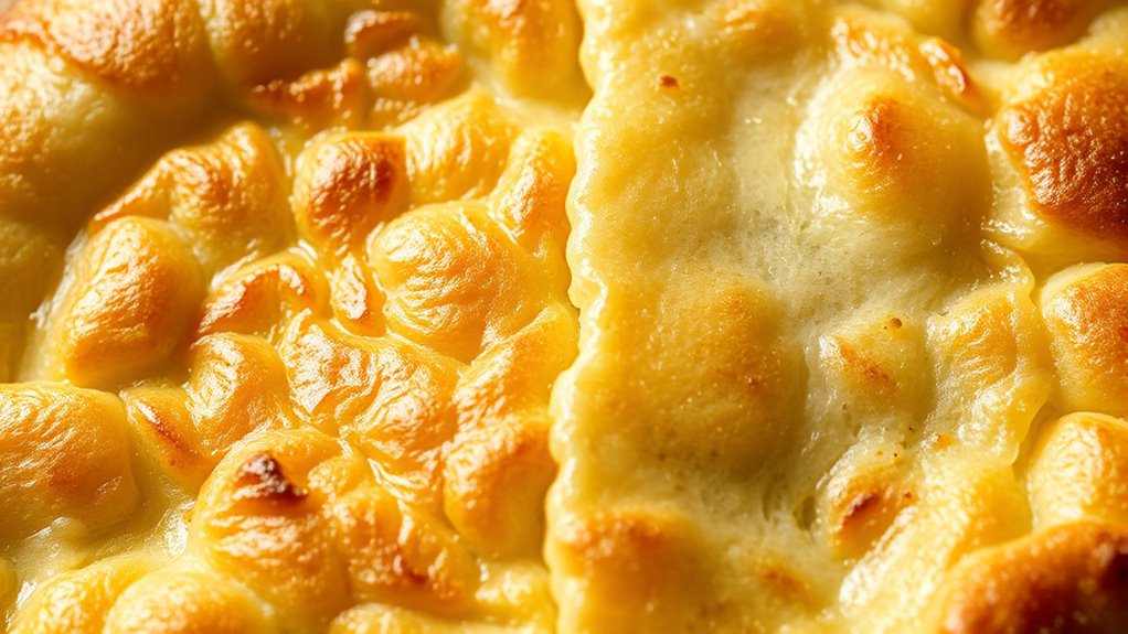 butter creates flaky texture