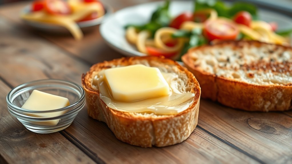 butter delays carbohydrate digestion