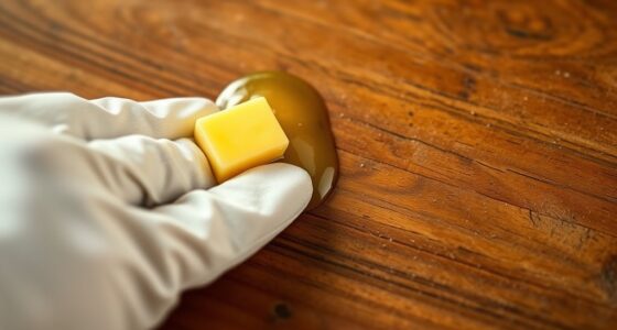 butter effectively removes residue