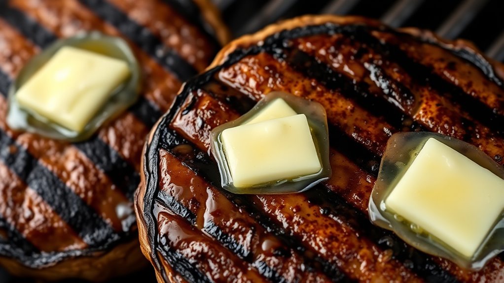 butter glazed mushroom shine