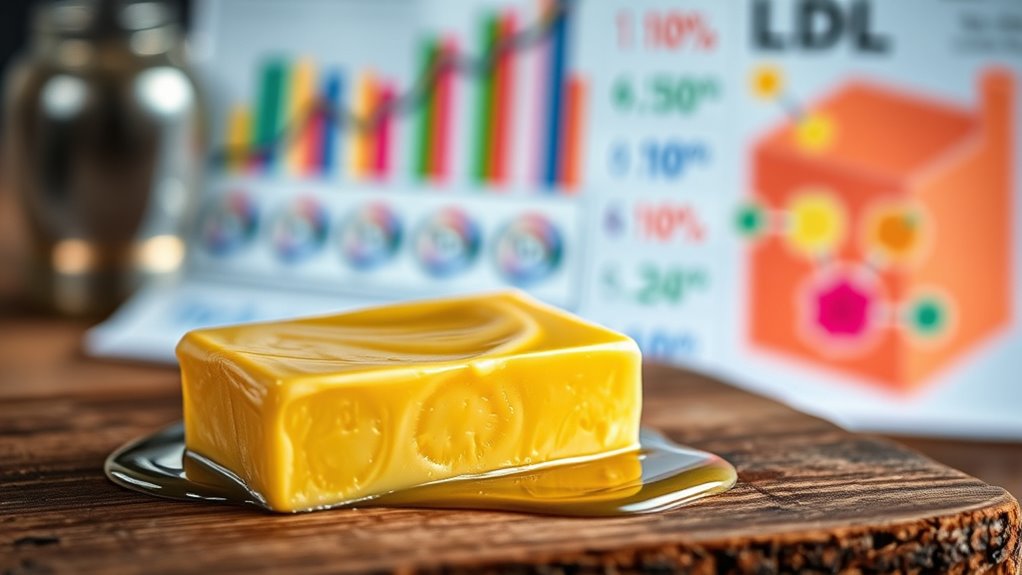 butter increases larger ldl