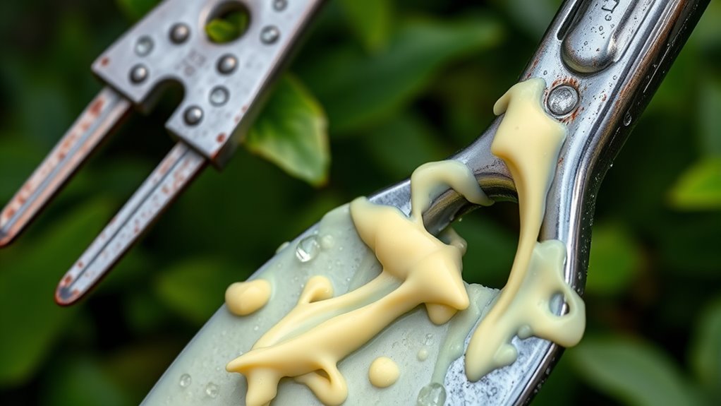 butter protects tools naturally