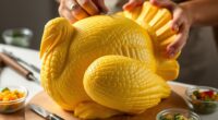 butter sculpture turkey artistry