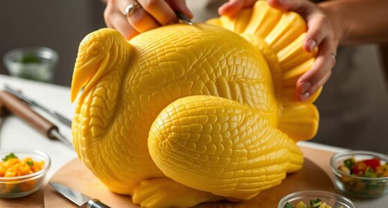 butter sculpture turkey artistry