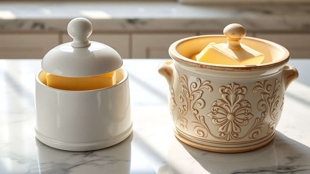 butter storage moisture comparison