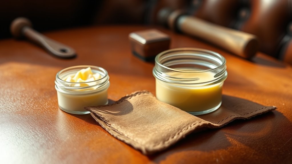 butter used for leather care
