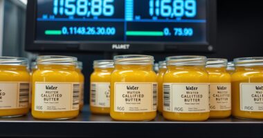butter water activity standards