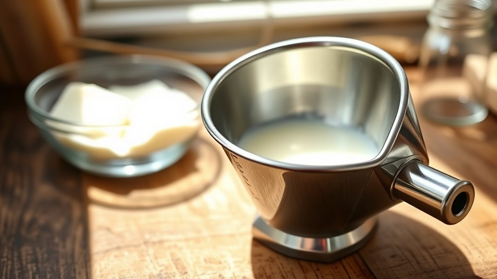 centrifugal cream separation method