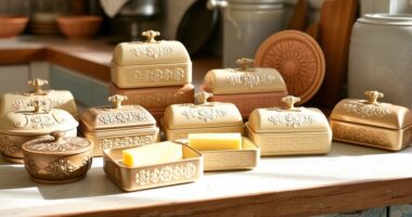 charming farmhouse butter dishes