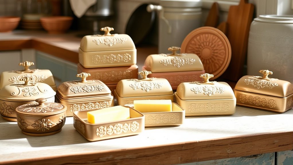 charming farmhouse butter dishes