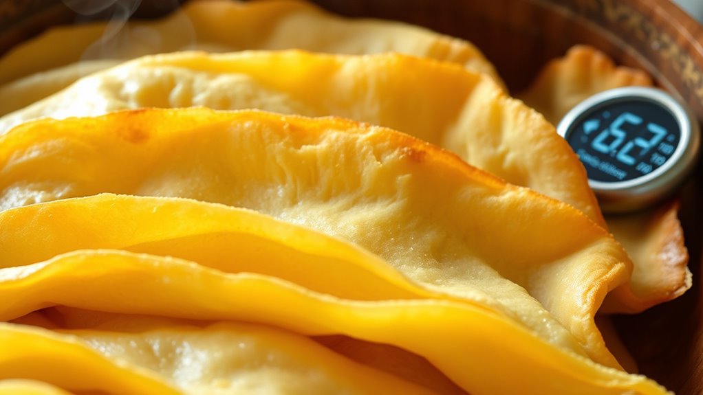 check oven and ingredient adjustments